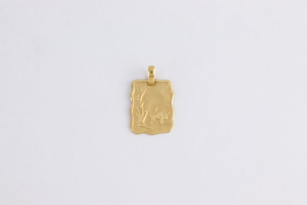 Sternzeichen Anhänger in Gelbgold