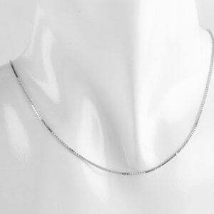 sehr feine Venezualer - Kette in Weißgold