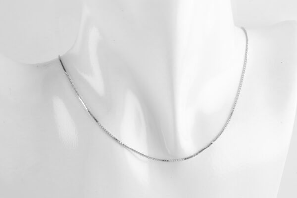 sehr feine Venezualer - Kette in Weißgold