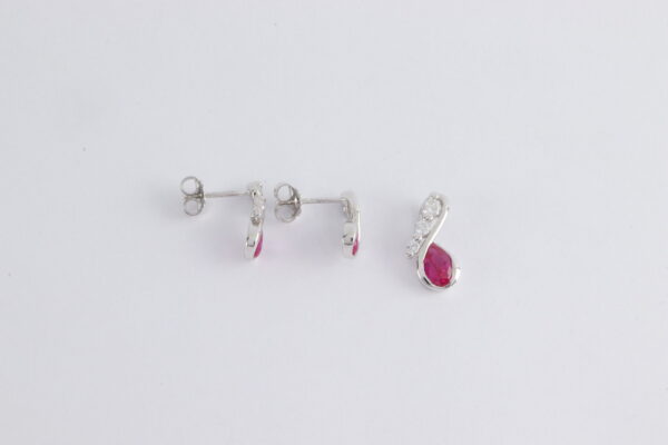 feines Schmuckset in Sterlingsilber mit echten Steinen – Bild 4
