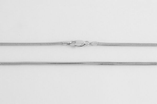 leichte Schlangenkette  in Sterlingsilber – Bild 2