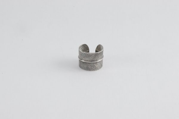 Ohrclip in Sterlingsilber – Bild 2