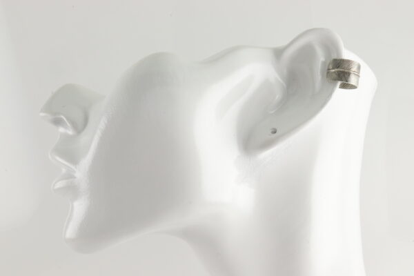 Ohrclip in Sterlingsilber