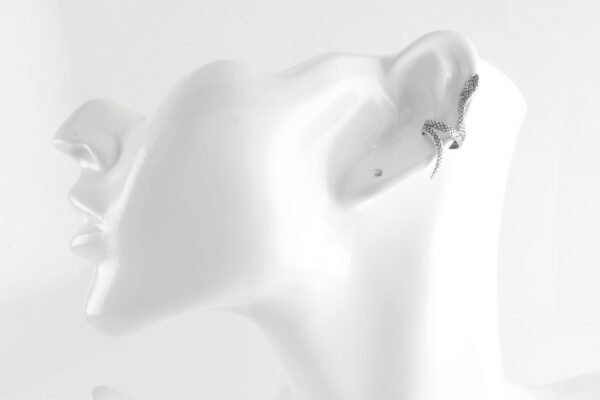 Ohrclip in Sterlingsilber als Schlange – Bild 5