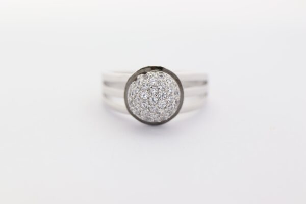 sehr schöner Ring in Sterlingsilber mit Zirkonia – Bild 5