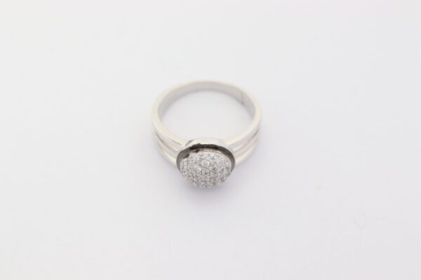sehr schöner Ring in Sterlingsilber mit Zirkonia – Bild 8